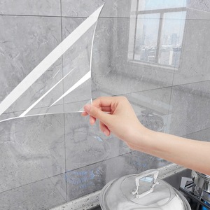 OEM Perforated Static Cling Protective Film Manufacturer,Electrostatic Adhesive-Free <b>Kitchen</b> Surface Protection Film for Daily - Product Image 4