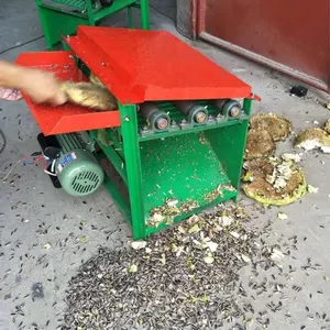 Uso agricolo di girasole trebbiatura macchina semi di girasole macchina bombardamenti per semi di girasole trebbiatrice