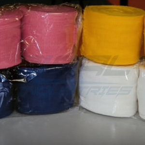 ผ้าพันพันมือสำหรับชกมวยทำจากผ้าฝ้าย/ไนลอนสั่งพิมพ์โลโก้ได้ตามต้องการ - Product Image 1