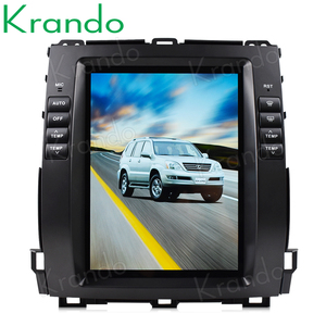 Krando Android navigazione per <span class=keywords><strong>auto</strong></span> GPS 9.7 ''64G stile Tesla Touch Screen per Toyota <span class=keywords><strong>Pra</strong></span> 120 2002-2009 Lexus GX470 Carplay dsp wifi - Product Image 2