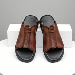 Chaussons d'été sportifs pour hommes, légers et respirants, pour l'extérieur et l'intérieur, avec logo personnalisé OEM, amorti et coussinets. - Product Image 2