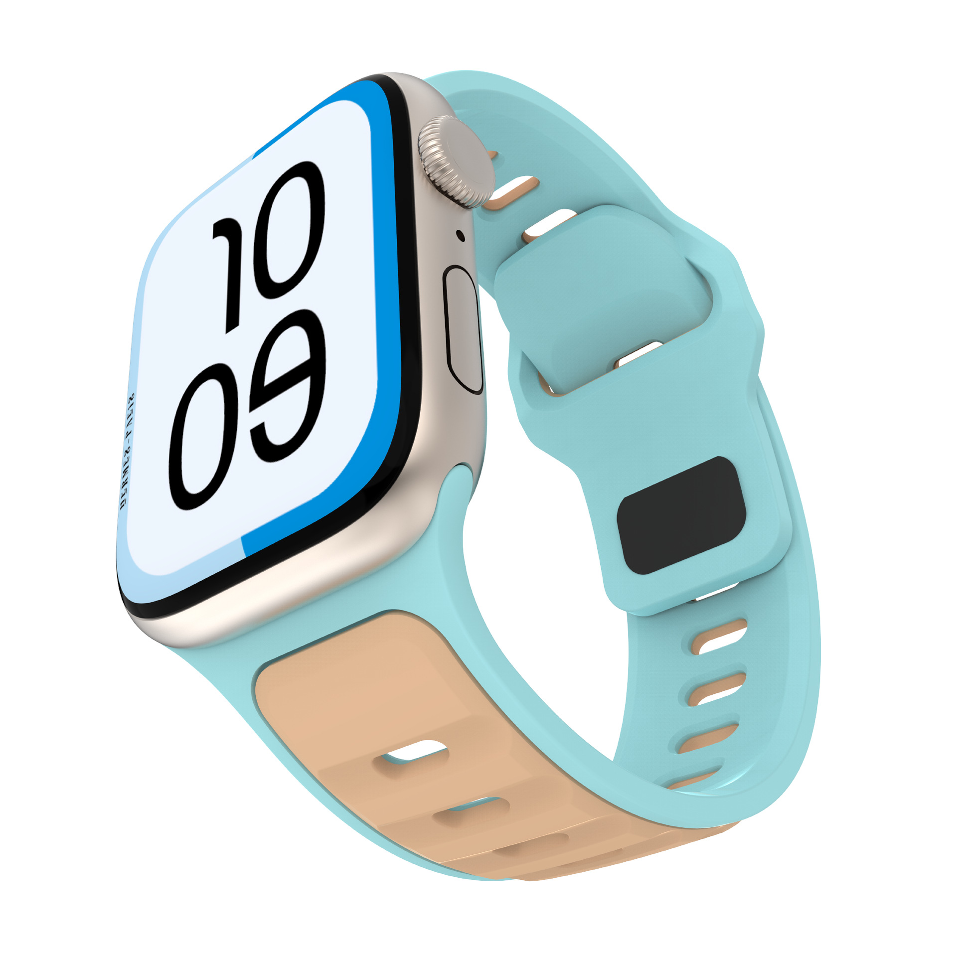 Light Blue, Apricot