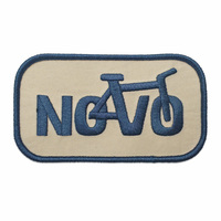 Patchs brodés personnalisés en tissu sergé rectangulaire écologique à coudre, logos brodés pour vêtements, sacs à dos, décorations