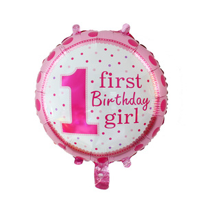 Decorazione per festa di compleanno di <span class=keywords><strong>un</strong></span> <span class=keywords><strong>anno</strong></span> palloncini 18 pollici 1-3 anni festa di compleanno buon compleanno Ballon - Product Image 2