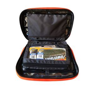 Bolsa de Almacenamiento de Señuelos de Pesca de Plástico Suave Personalizada para Viajes, Organizador de Señuelos de Pesca con Inserciones de EVA OEM - Product Image 3