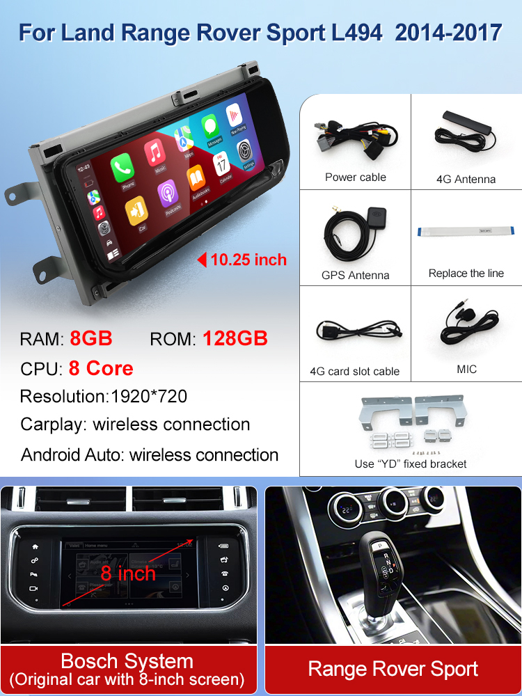 Bosch L494 Sport 8+128G