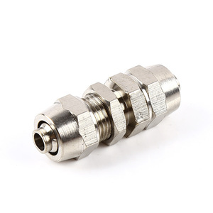 Écrou de fixation en nickel plaqué cuivre PM8, plaque de raccordement de tuyau d'air pour composants pneumatiques PM6, pièces pneumatiques à serrage rapide PM10 - Product Image 3