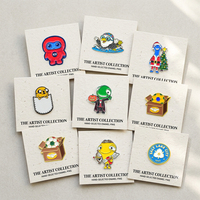 Artigifts cadeau professionnel Promotion personnalisée insigne en métal Logo émail épinglette insigne de vêtements
