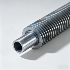 Échangeur de chaleur à tubes à ailettes Fabrication industrielle personnalisée Échangeur de chaleur Tube à ailettes Récupérateur de tubes à ailettes irréguliers - Product Image 1
