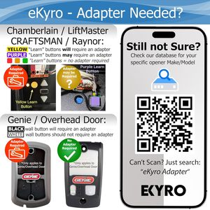 Abrepuertas de Garaje Inteligente EKyro, Control Remoto Universal por WiFi, <span class=keywords><strong>Compatible</strong></span> <span class=keywords><strong>con</strong></span> Alexa/<span class=keywords><strong>Google</strong></span> <span class=keywords><strong>Home</strong></span>/<span class=keywords><strong>iPhone</strong></span>/Android, Alerta de Apertura Izquierda - Product Image 5