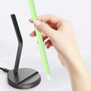 ปากกาสไตลัสแบบคาปาซิทีฟที่ชาร์จแท่นชาร์จสำหรับ <span class=keywords><strong>Apple</strong></span> <span class=keywords><strong>pencil</strong></span> รุ่น2ND และปากกาสไตลัสแม่เหล็กอื่นๆ - Product Image 1