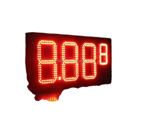 Mejor precio 8 "<span class=keywords><strong>10</strong></span>" 12 "16" 20 "24" 36 "8.889/<span class=keywords><strong>10</strong></span> 7 segmentos Precio de gas Señal <span class=keywords><strong>LED</strong></span> Señal de precio <span class=keywords><strong>Led</strong></span> para pantalla de gasolinera de gasolina - Product Image 4