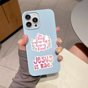 55 pezzi rosa bibbia <span class=keywords><strong>frase</strong></span> cristiana Graffiti adesivi per <span class=keywords><strong>parete</strong></span> tavola decorazione gesus ti amo citazione adesivo - Product Image 6