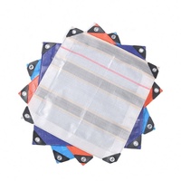 Bâche en PE de haute qualité, imperméable, en plastique HDPE, pour rideau, résistante à l'eau, épaisse, taille personnalisable, utilisation en extérieur