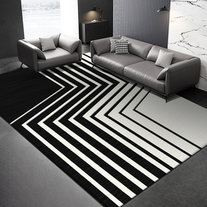 Style nordique imprimé géométrique <span class=keywords><strong>tapis</strong></span> impression moderne <span class=keywords><strong>blanc</strong></span> <span class=keywords><strong>et</strong></span> <span class=keywords><strong>noir</strong></span> <span class=keywords><strong>tapis</strong></span> <span class=keywords><strong>tapis</strong></span> <span class=keywords><strong>tapis</strong></span> personnalisé minimaliste salon <span class=keywords><strong>tapis</strong></span> - Product Image 1