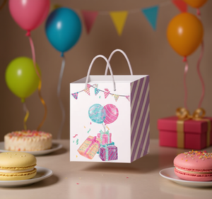 Sacchetto Regalo in Carta per Feste di Compleanno Mi House Market, Confezione da 3 MH-32112 - Product Image 2