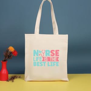 Bolsa de Lona para Enfermera, Bolsa Coqueta con Estetoscopio, Regalo de Cumpleaños para Mujer, Madres, Enfermeras, Decoración del Hogar - Product Image 4