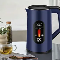 Bouilloire Électrique à Arrêt Automatique Personnalisée en Usine pour Usage Domestique, Vente en Gros Directe d'Usine