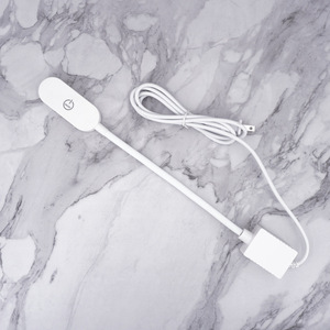 Lampe LED pour machine à coudre, 30 LED, commande tactile, luminosité réglable, corps en métal blanc, alimentation 220V AC - Product Image 1