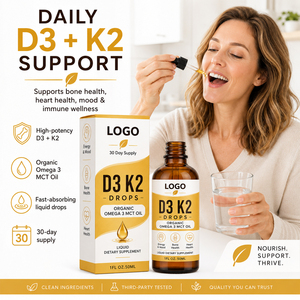 OLLI Gocce Orali Di Vitamina D3 K2 pour Adultes, Complément Nutritionnel Quotidien Pratique pour la Défense Immunitaire et des Os Forts - Product Image 3