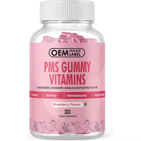 En Stock Prix de gros Supplément de soulagement de l'équilibre hormonal Gommes de soutien PMS Produit