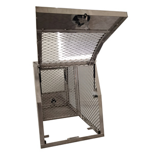 Lightweight <strong>UTE</strong> Canopy Pet Travel Carrier Aluminium <strong>Dog</strong> Cage Puppy <strong>Box</strong> - Product Image 2