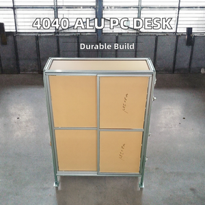 Maßgefertigter 6000er-Serie Aluminium-Rahmen Heim-Schreibtisch für Personalcomputer Aluminiumprofil-Schneideverarbeitungsservice Verfügbar - Product Image 1