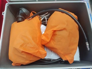 Aparato de respiración de aire de tubo largo móvil con carro Scba con cilindros de fibra de carbono para equipos de seguridad contra incendios - Product Image 3