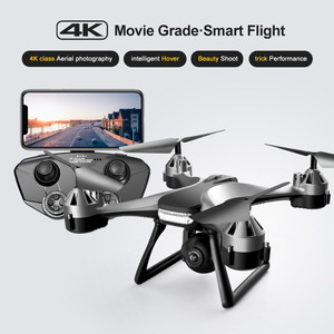 Gris Nuevo 801 Drone Cámara Wifi 4K 2,4g Smart Hover Mini Drone 4K Cámara dual Juguete de <span class=keywords><strong>control</strong></span> remoto - Product Image 2