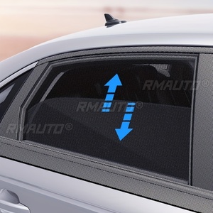 2PCS Car/SUV Sun <b>Shade</b> Side <b>Window</b> Curtain Visor Anti-Mosquito Mesh Cover UV Protector Car Curtain Sunshade Net - Product Image 3