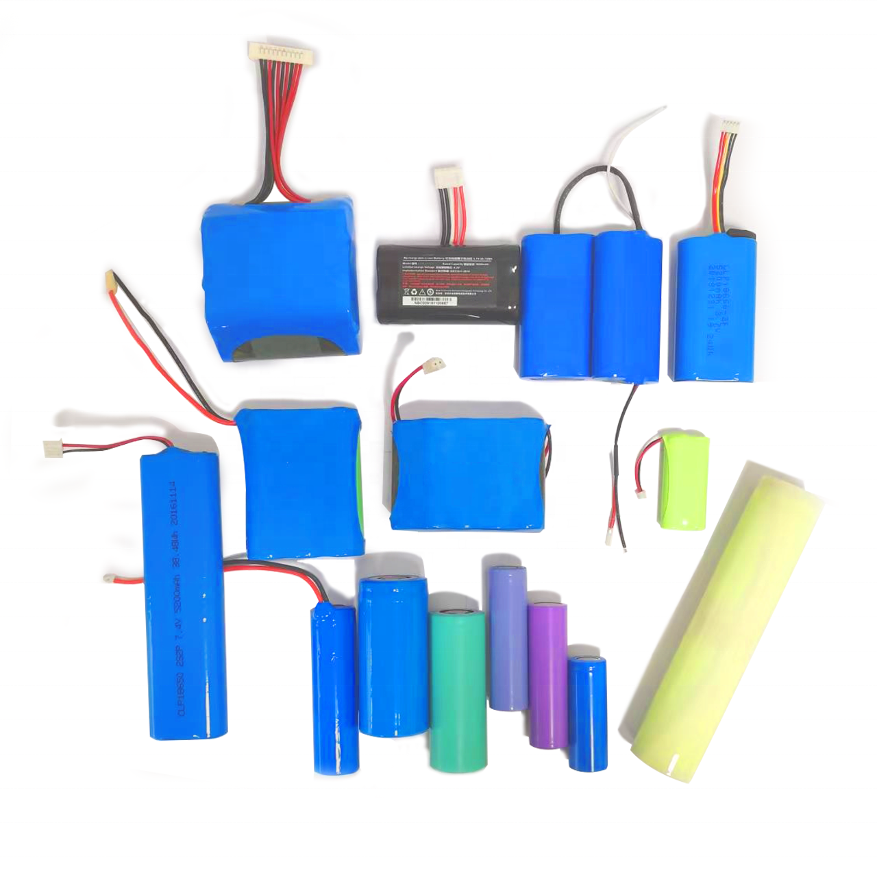 Индивидуальный литий-ионный аккумулятор 18650, перезаряжаемый аккумулятор 3,7 в, 7,4 В, 11,1 В, литиевый аккумулятор 18650 с разъемом для провода печатной платы