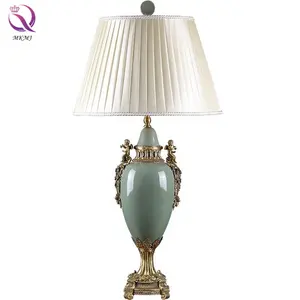 European ceramic lamp vintage home living room bedroom bedside table lamp to put a luxurious home indoor accessories