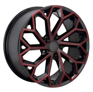 Novo 17 18 20 <span class=keywords><strong>22</strong></span> Polegada Liga de alumínio Fundição Rodas Carro 5x105 5x112 5x120 Jantes para SUV/caminhão Acabamento Preto Navio Pronto - Product Image 5