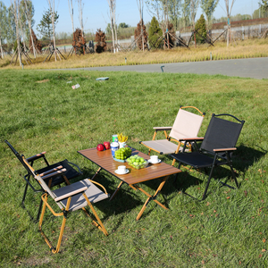Chaise pliante portable ultra-légère et pratique en alliage d'aluminium pour camping, plage, jardin et parc, en tissu Oxford - Product Image 6