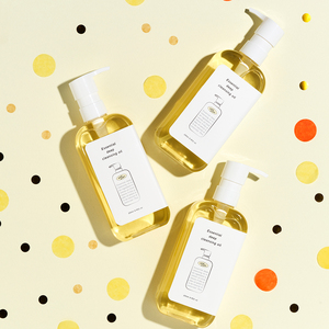 [What a Skin] Huile nettoyante essentielle en profondeur avec des huiles naturelles hydratantes pour une formule peu irritante et sans parfum, adaptée à tous les types de peau - Product Image 3