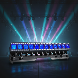 Sıcak Satış 12x60W RGBW Işın Pikselli LED Hareketli Kafa Lambası Renkli Yıkama Atmosferi Yaratıcı KTV Projeksiyon Konser Zirvesi için - Product Image 5