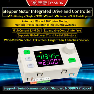 Motor paso a paso SMD6 42 57, control de avance y retroceso, control de ángulo, velocidad de pulso, comunicación serial PLC, 6.6A - Product Image 6