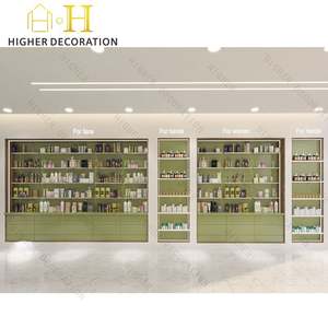 Large Application <span class=keywords><strong>Pharmacie</strong></span> Vitrine <span class=keywords><strong>Pharmacie</strong></span> Étagères Portes en verre avec éclairage LED pour usage au détail en <span class=keywords><strong>pharmacie</strong></span> - Product Image 5