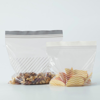 Sachet plastique transparent bpp personnalisé, emballage pour le pain et le sucre