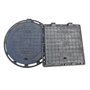 Duurzame vierkante rioolputdeksel van ductiel gietijzer, EN124-norm, CE/ISO9001 gecertificeerd, maatwerk mogelijk, Hangxing - Product Image 2
