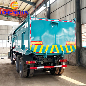 Camión Volquete de Construcción Sinotruk Howo 6x4 de 10 Ruedas, 371hp, Motor Diésel Weichai, de <span class=keywords><strong>Segunda</strong></span> <span class=keywords><strong>Mano</strong></span> en Buen Estado, para Trabajo Pesado - Product Image 6