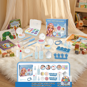 Ensemble de maquillage de princesse magique, ensemble de cosmétiques en plastique pour filles de 5 à 7 ans, coffret cadeau d'anniversaire - Product Image 6