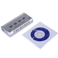 Commutateur USB 2.0 haute vitesse 4 ports MT-ViKI MT-SW241-CH à partage automatique, fabriqué au Guangdong, moule privé