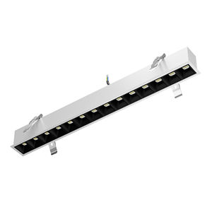 Luz Lineal LED Empotrada de 20W 40W 60W para Techo de Oficina con Cuerpo de Aluminio - Product Image 1