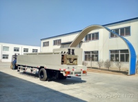 Nueva máquina Longshun K Arch Span Proflex Roofing Truss-less Roofing System Machine