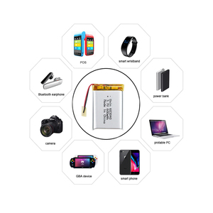 แบตเตอรี่ลิเธียมโพลิเมอร์แบบชาร์จได้ 3.7V 401030 90mah ขายส่งในราคา 3.7V - Product Image 6