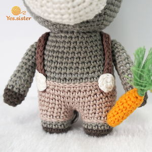 Offre Spéciale Crochet Bébé Jouet Âne Avec Carotte - Product Image 5