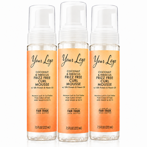 Lightweight Curl Mousse For Curly Coily Hair Anti Frizz Soft Body Shine And No Sticky Residue - Product Image 1