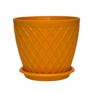Macetas pequeñas de plástico PP policromadas para interiores y exteriores de alta calidad para apartamentos y hoteles - Product Image 4
