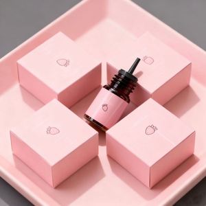 UV Gloss Essential Oil White <b>Card</b> <b>Box</b> Factory Custom High Gloss Packaging for Aromatherapy Products - Product Image 2